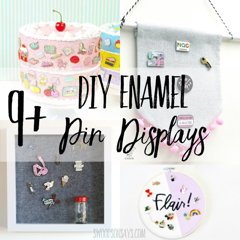 Best ideas about DIY Enamel Pins
. Save or Pin 9 DIY Enamel Pin Displays Swoodson Says Now.