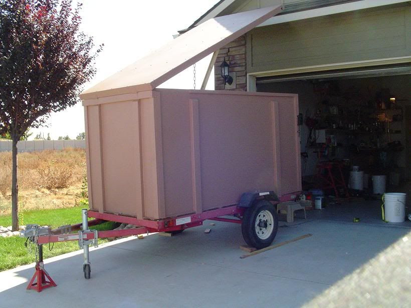Best ideas about DIY Enclosed Trailer
. Save or Pin DIY motorcycle trailer XJRider Now.