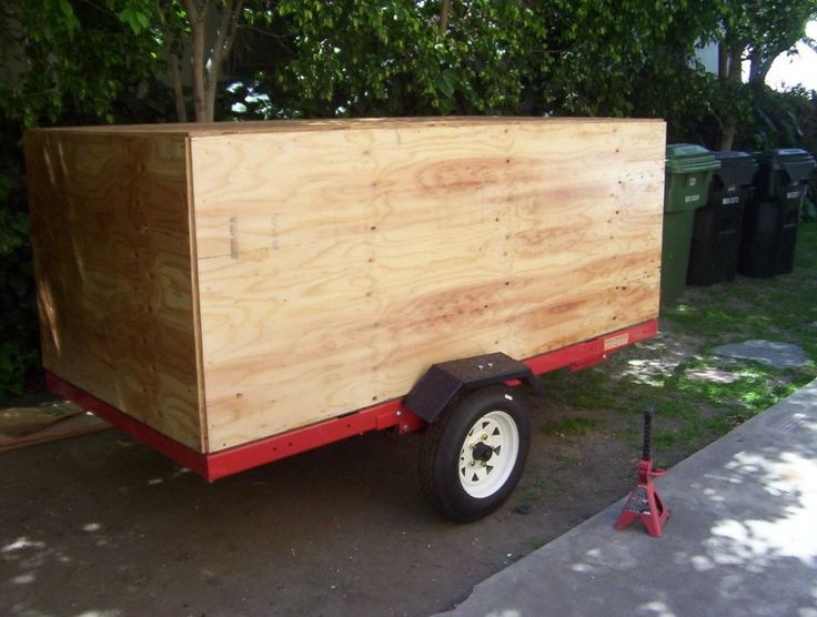 Best ideas about DIY Enclosed Trailer
. Save or Pin Simple enclosed trailer Now.