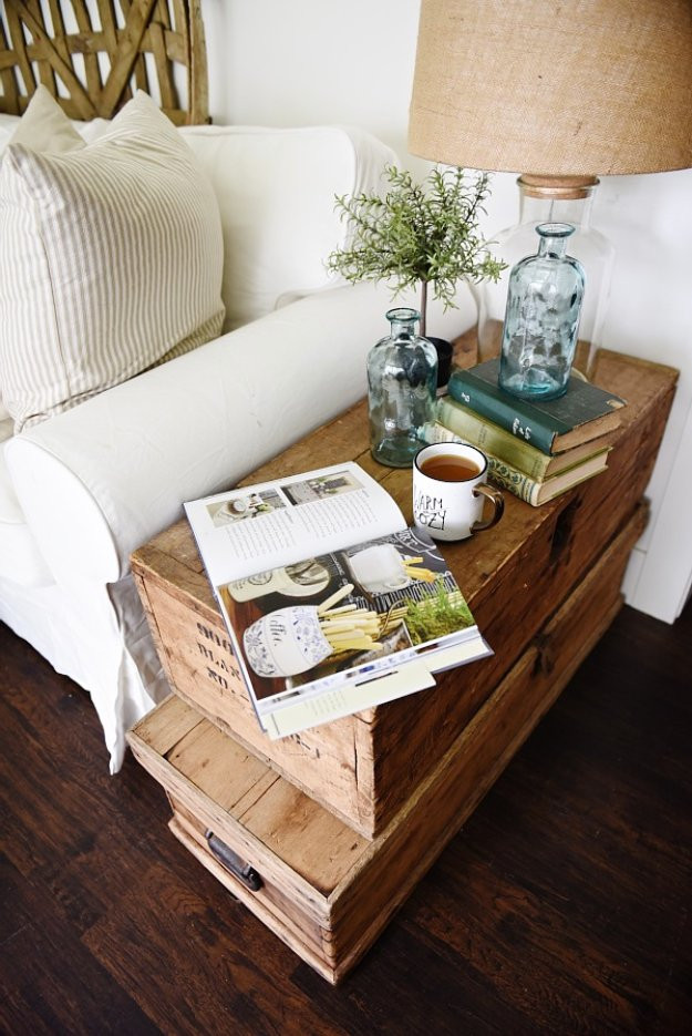 Best ideas about Diy End Table Ideas
. Save or Pin 15 Clever DIY End Table Ideas That Anyone Can Craft Now.