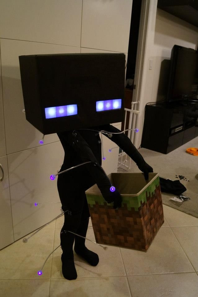 Best ideas about DIY Enderman Costume
. Save or Pin 17 Best images about Minecraft Enderman Costume on Now.