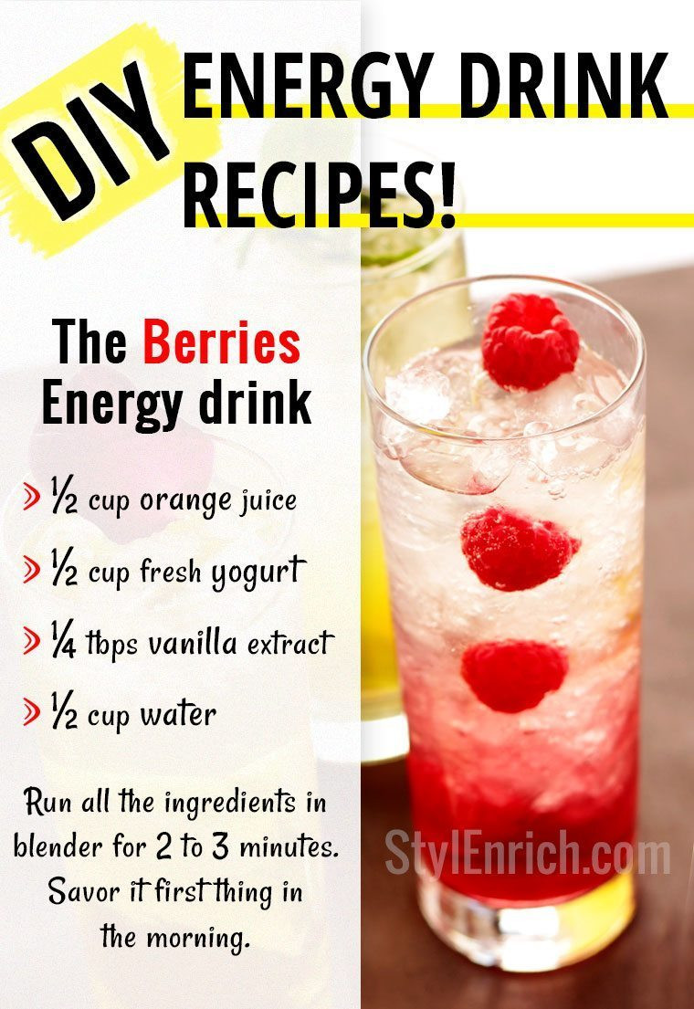 Best ideas about DIY Energy Drink
. Save or Pin Healthy Energy Drinks Recipes To Make Energy Boosting Now.