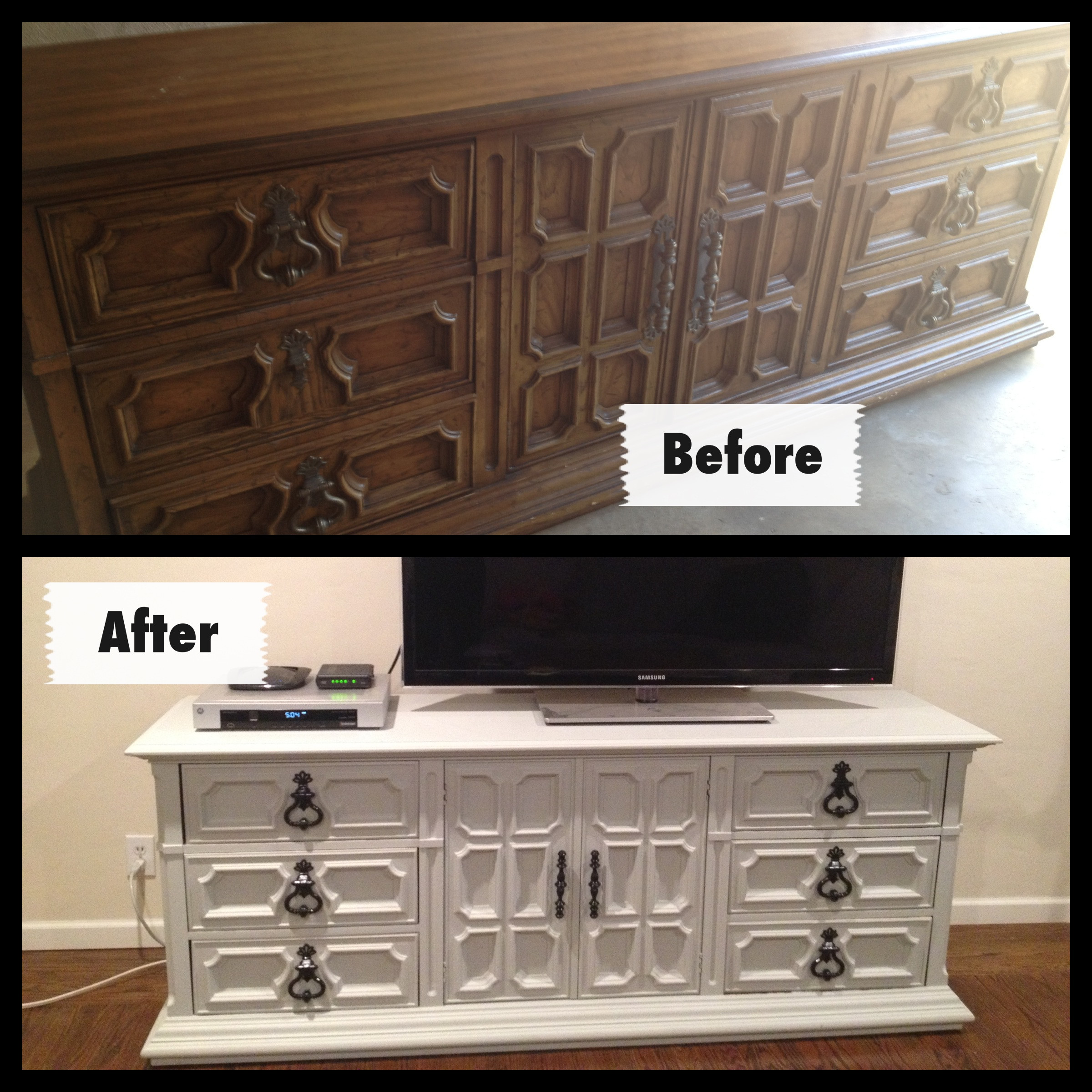 Best ideas about DIY Entertainment Center
. Save or Pin Dresser Turned Entertainment Center DIY Now.