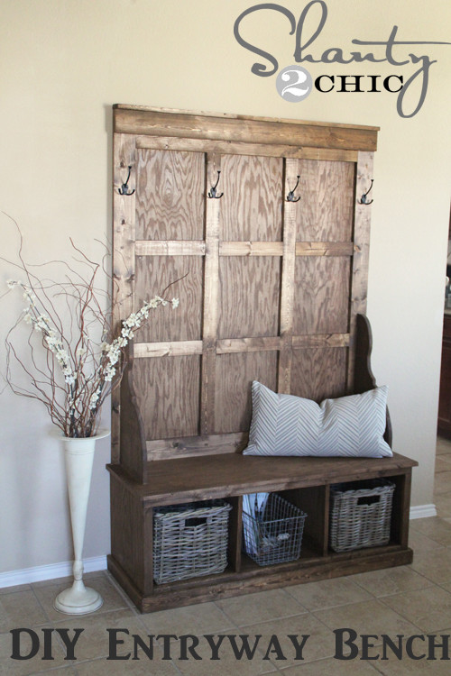 Best ideas about DIY Entryway Bench Plans
. Save or Pin Shanty Hall Tree Bench Shanty 2 Chic Now.