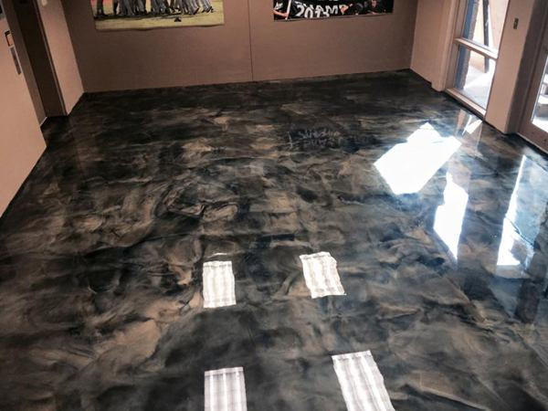 Best ideas about DIY Epoxy Floors
. Save or Pin Making a 3D Epoxy Metallic Floor Step by Step Now.
