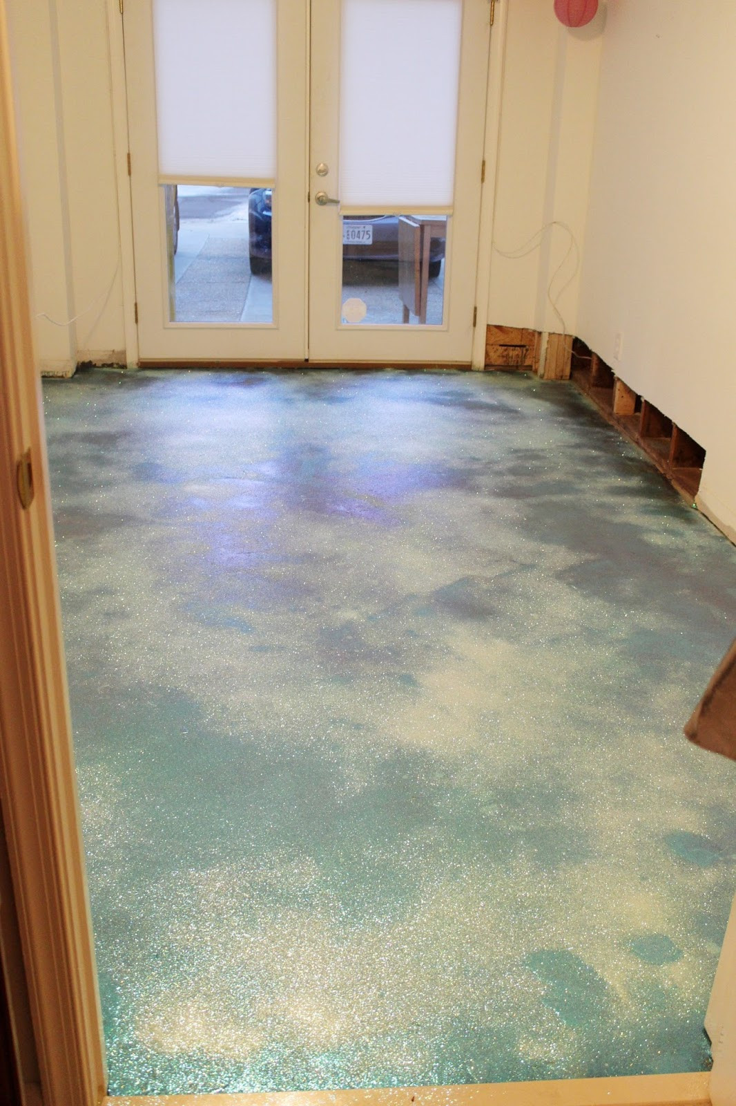 Best ideas about DIY Epoxy Floors
. Save or Pin Lola Tangled DIY Turquoise Glitter Epoxy Floor Now.