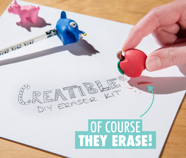 Best ideas about DIY Eraser Kit
. Save or Pin Creatibles DIY Eraser Kit Make Your Own Erasers Now.