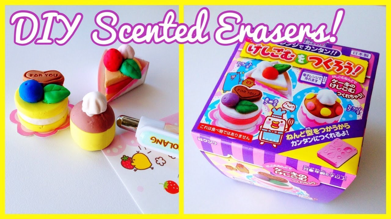 Best ideas about DIY Eraser Kit
. Save or Pin DIY Scented Erasers [Kutsuwa Japanese Cake Eraser Kit Now.