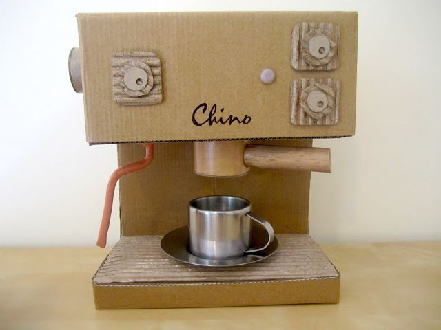 Best ideas about DIY Espresso Machine
. Save or Pin DIY Cardboard Coffee Machine als mijn meid nog een Now.