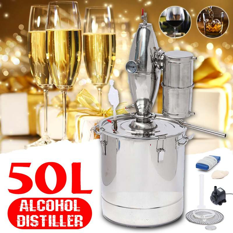 Best ideas about DIY Essential Oil Distiller
. Save or Pin 50L DIY Home Distiller Moonshine Alcohol Stainless Copper Now.