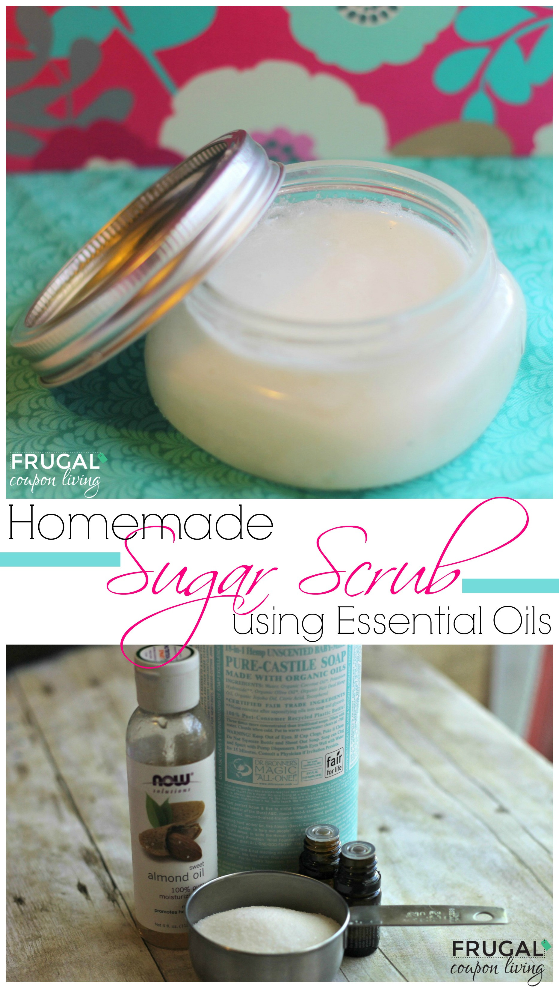 Best ideas about DIY Essential Oil Recipes
. Save or Pin Homemade Sugar Scrub with Essential Oils Now.