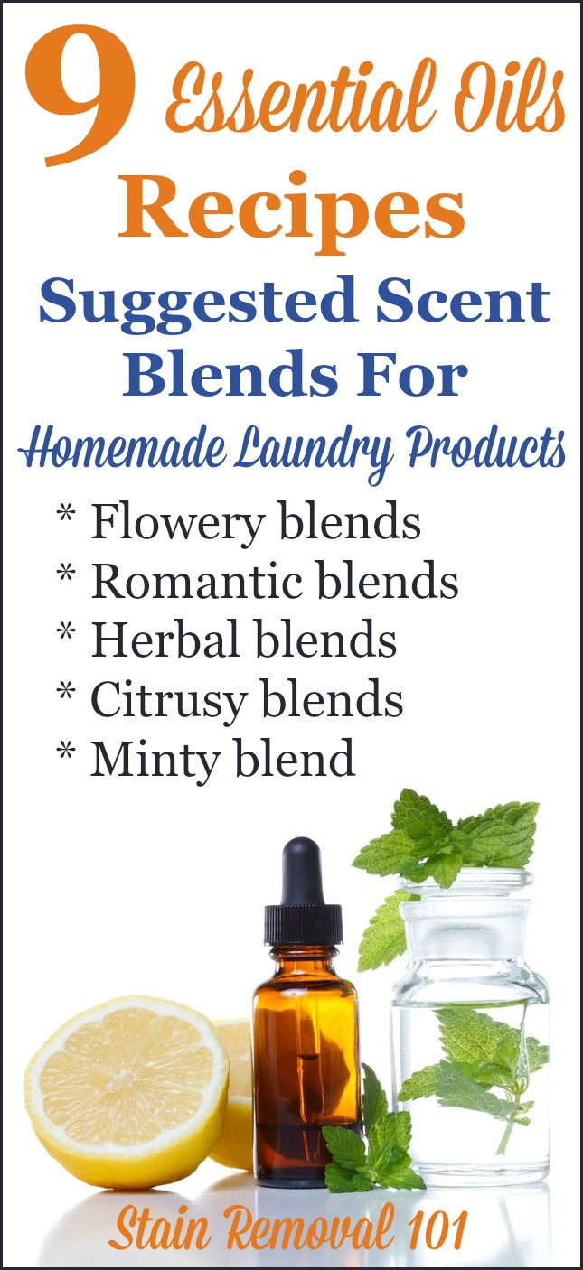 Best ideas about DIY Essential Oil Recipes
. Save or Pin Essential Oils Recipes For Homemade Laundry Supplies Now.
