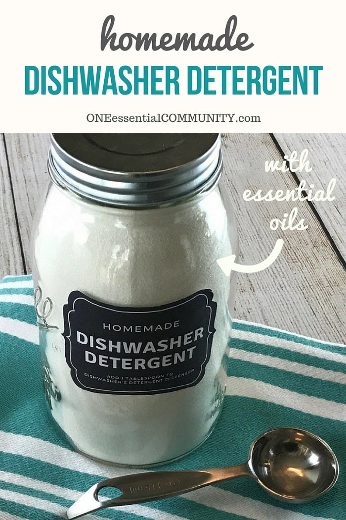 Best ideas about DIY Essential Oils
. Save or Pin DIY Natural Dishwasher Detergent e Essential munity Now.