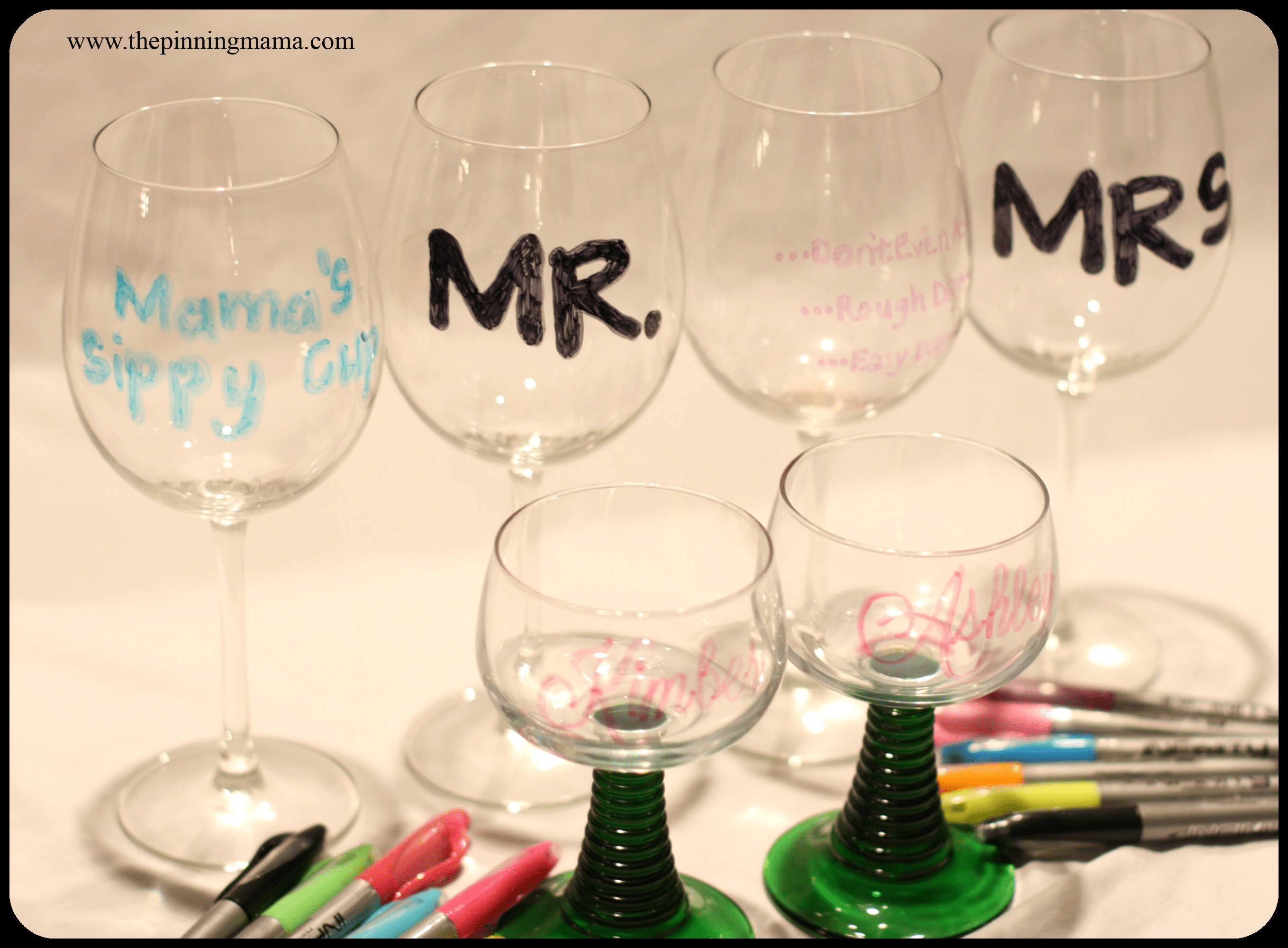 Best ideas about DIY Etched Wine Glasses
. Save or Pin diy Personalized Wine Glasses Now.