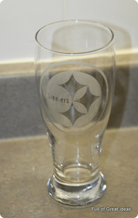 Best ideas about DIY Etching Glass
. Save or Pin Gift Ideas for Dad 1 NFL Etched Glass Now.