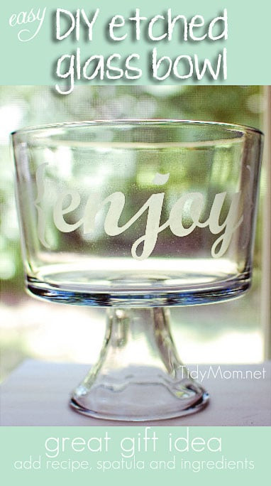 Best ideas about DIY Etching Glass
. Save or Pin DIY Etched Glass Dessert Bowl Now.
