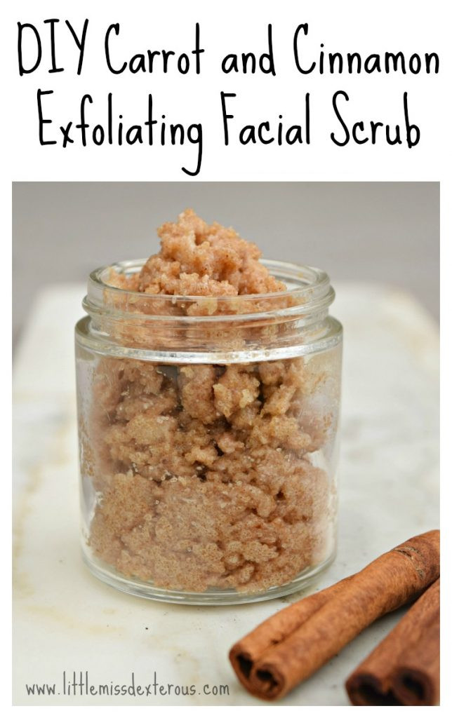Best ideas about DIY Exfoliating Facial Scrub
. Save or Pin DIY Carrot and Cinnamon Exfoliating Facial Scrub Now.