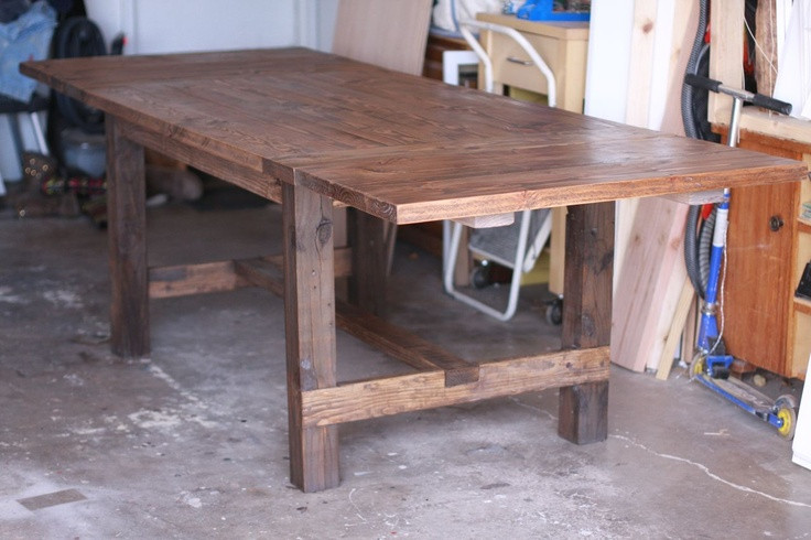 Best ideas about DIY Expanding Table
. Save or Pin Expandable Farmhouse Table 64x38 expandable to 102x38 Now.