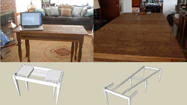 Best ideas about DIY Expanding Table
. Save or Pin Build An Expandable Dining Table That Can Seat Ten And Fit Now.