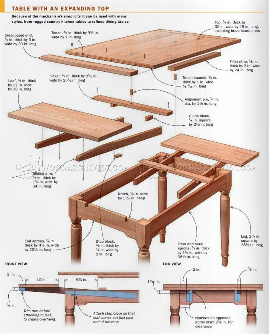 Best ideas about DIY Expanding Table
. Save or Pin 2620 Expanding Table Plans Furniture Plans Now.