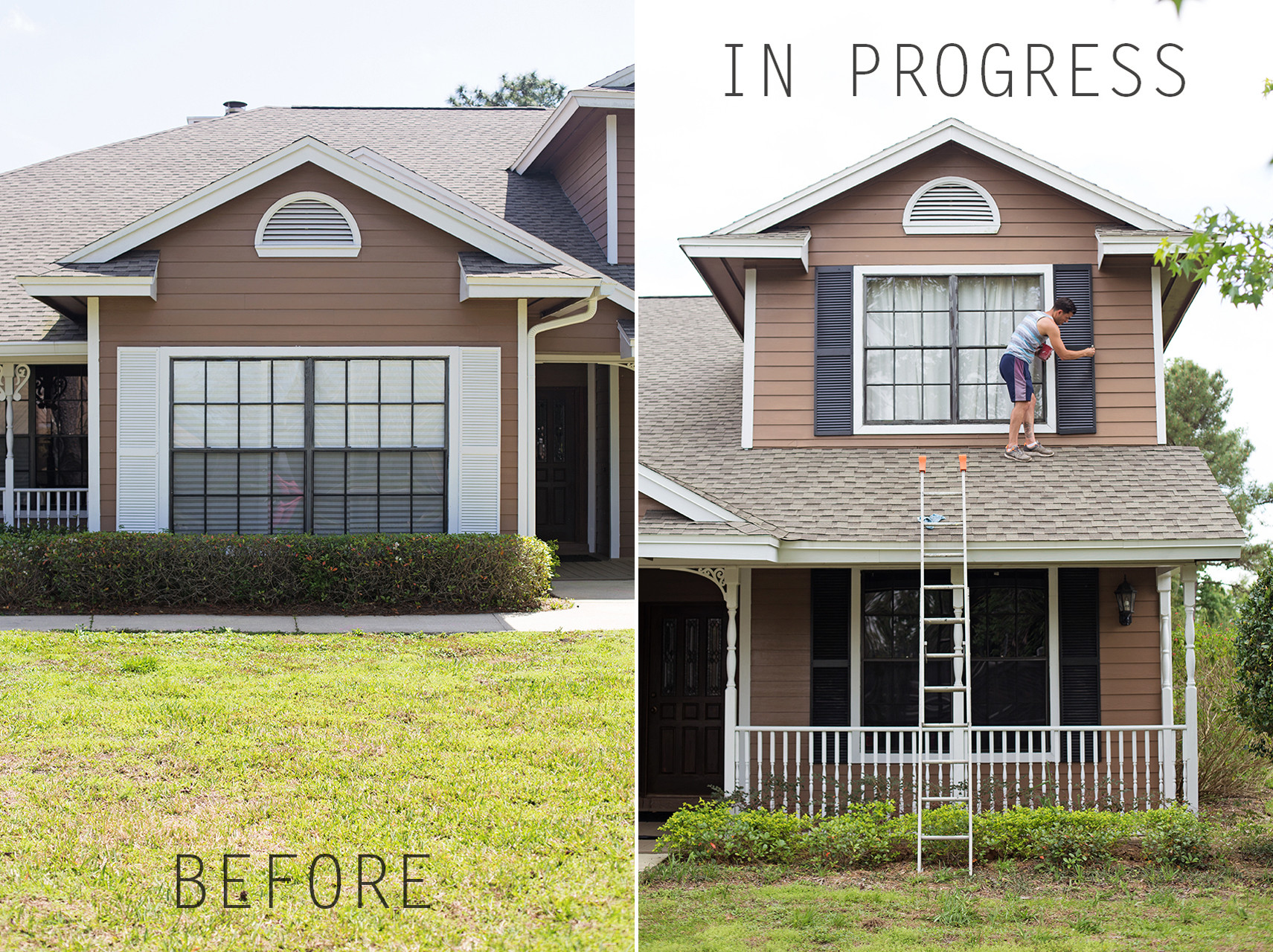 Best ideas about DIY Exterior House Painting
. Save or Pin Exterior Paint It Black Now.