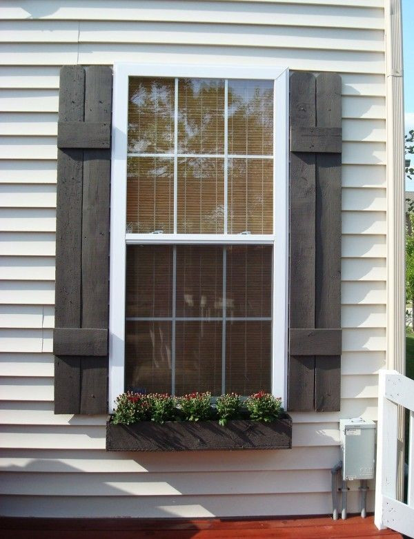 Best ideas about DIY Exterior Shutters
. Save or Pin Exterior Shutters on Pinterest Now.