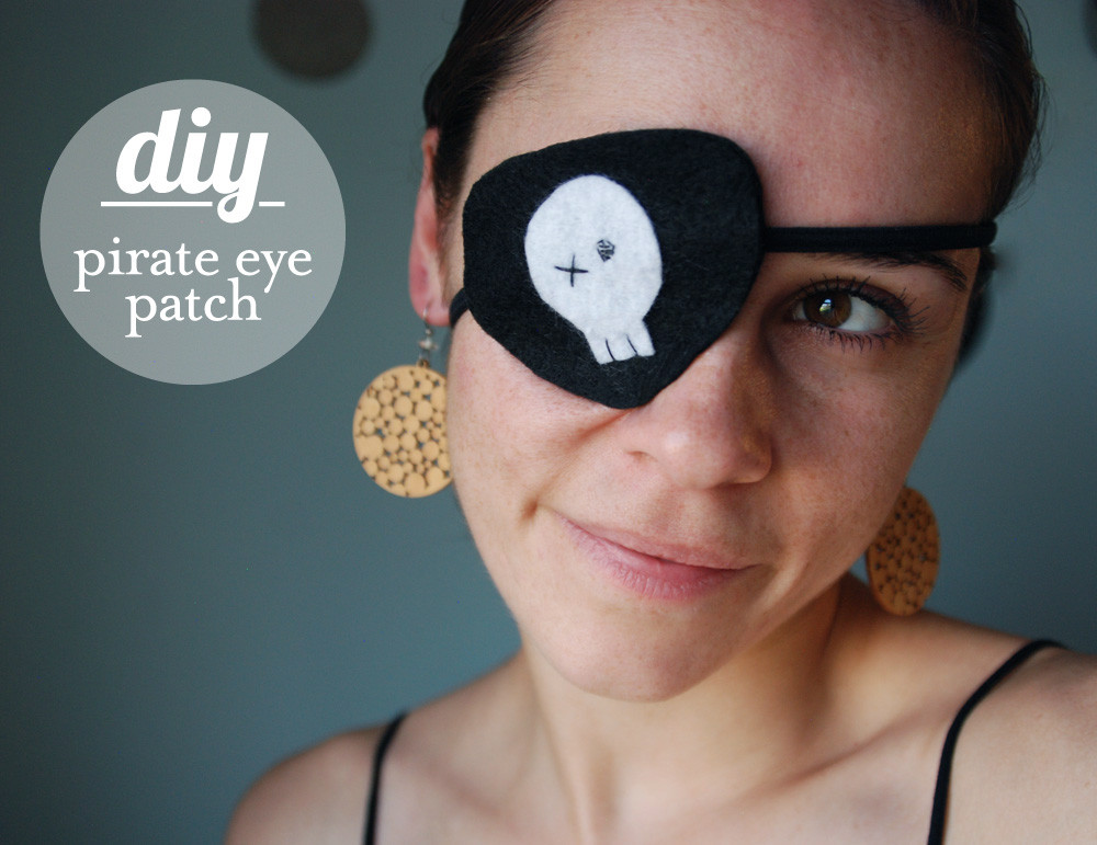 Best ideas about DIY Eye Patch
. Save or Pin DIY Pirate Eye Patch for Halloween Now.