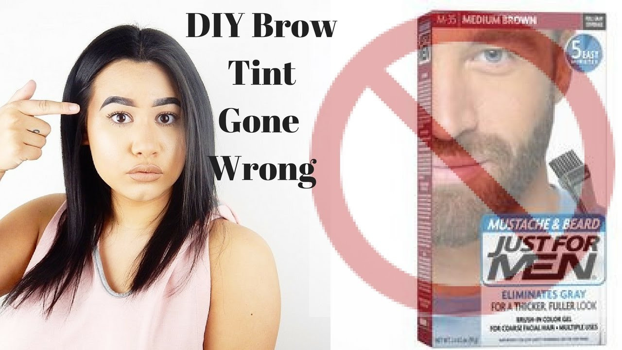 Best ideas about DIY Eyebrow Tinting
. Save or Pin DIY Brow Tint Using Just For Men Beard Dye DON T DO IT Now.
