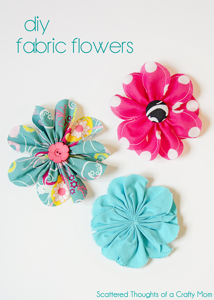 Best ideas about DIY Fabric Flowers
. Save or Pin 30 DIY Fabric Flower Tutorials Now.