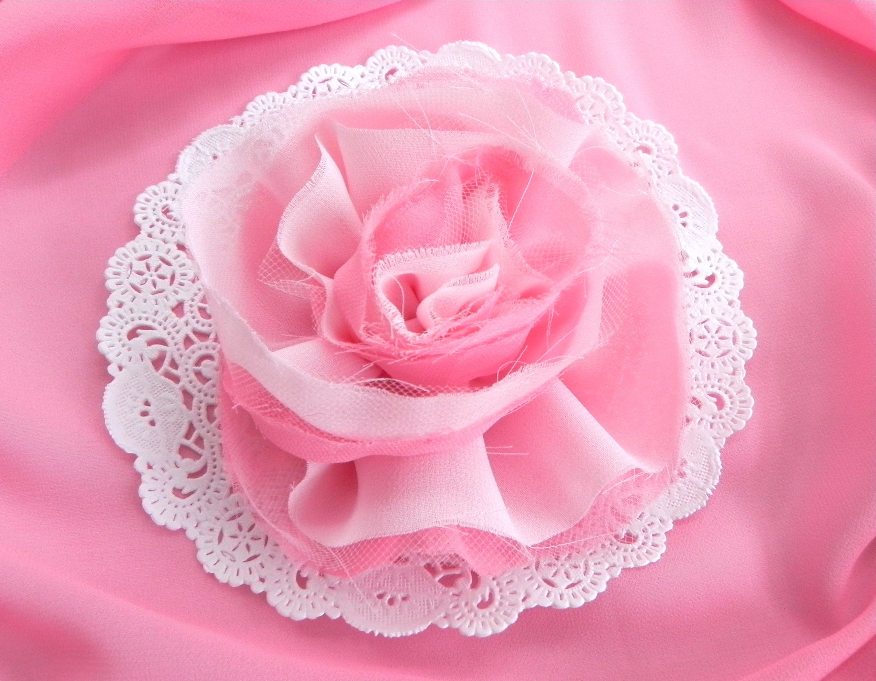 Best ideas about DIY Fabric Flowers
. Save or Pin DIY Fabric Flowers – Rose inspired style – MISS PARTY Now.