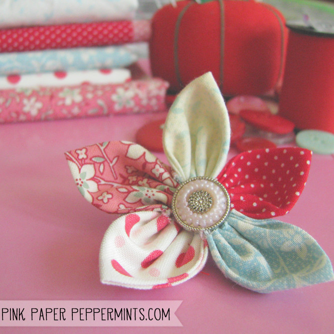 Best ideas about DIY Fabric Flowers
. Save or Pin 31 Crafty Flowers Day Five Fabric Flowers Pink Paper Now.