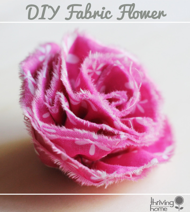 Best ideas about DIY Fabric Flowers
. Save or Pin DIY Ruffled Fabric Flower Now.