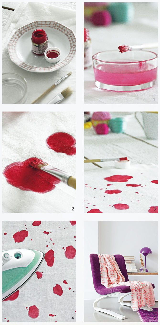 Best ideas about DIY Fabric Paint
. Save or Pin DIY Painting fabric 101woonideeen Dutch interior Now.