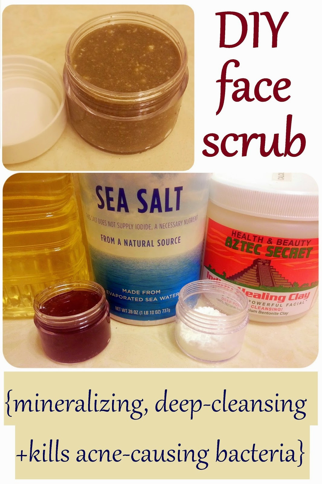 Best ideas about DIY Face Exfoliator
. Save or Pin Maria Sself Chekmarev Homemade Face Scrub Now.