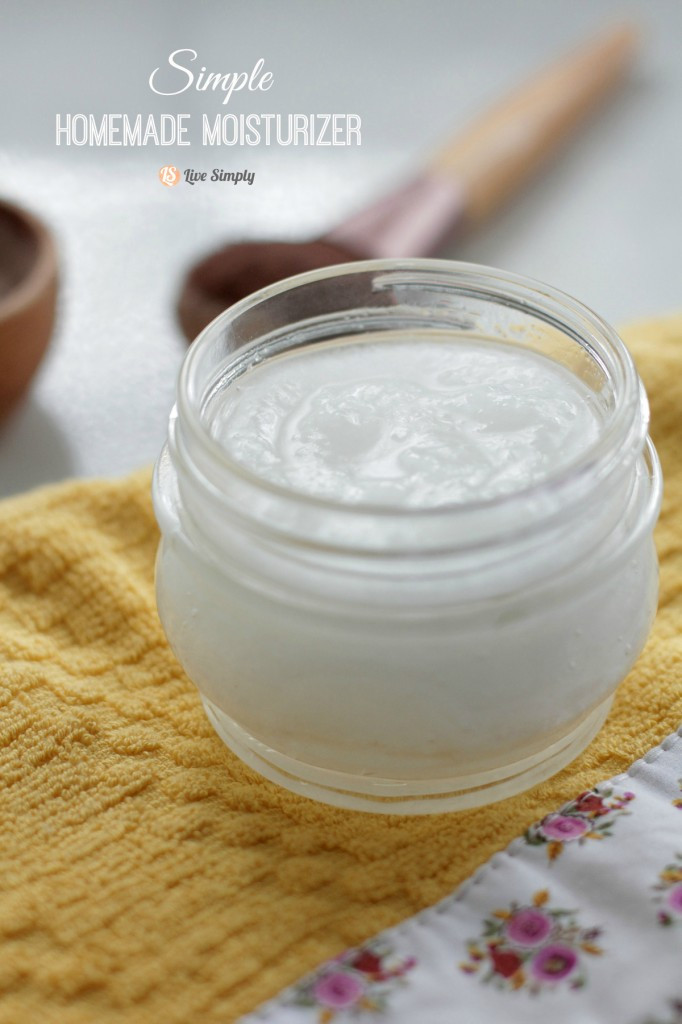 Best ideas about DIY Face Lotion
. Save or Pin Simple Homemade Moisturizer Live Simply Now.