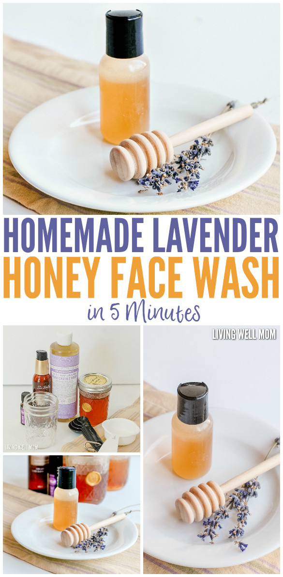 Best ideas about DIY Face Wash
. Save or Pin Homemade Lavender Honey Face Wash in Just 5 Minutes Now.