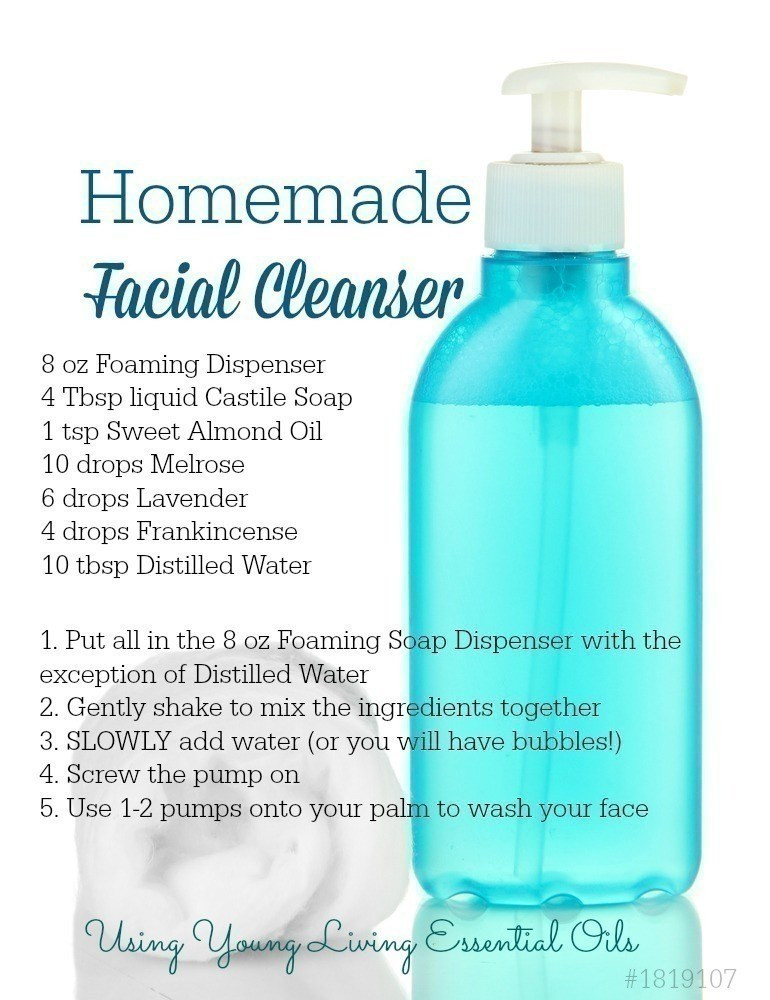Best ideas about DIY Facial Cleanser
. Save or Pin Homemade Facial Cleanser with Essential Oils Now.
