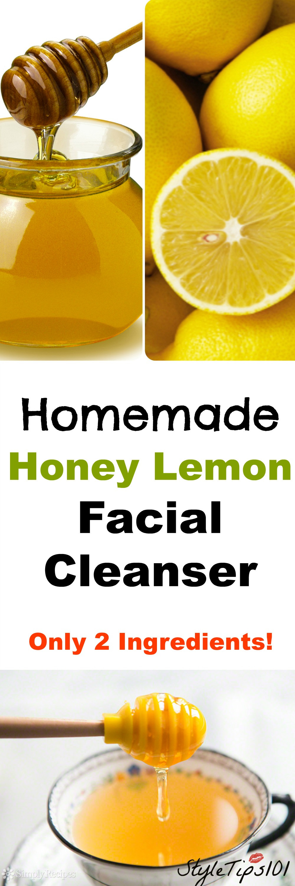 Best ideas about DIY Facial Cleanser
. Save or Pin Homemade Facial Cleanser With Honey and Lemon Now.