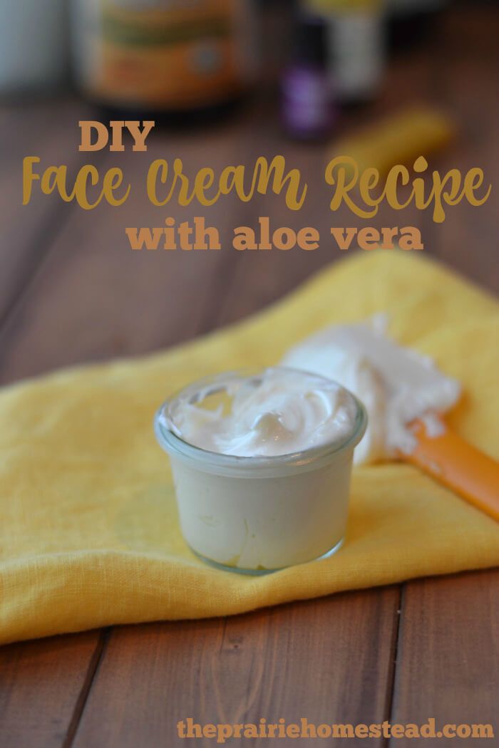 Best ideas about DIY Facial Cream
. Save or Pin Homemade Face Cream Recipe with Aloe Vera • The Prairie Now.
