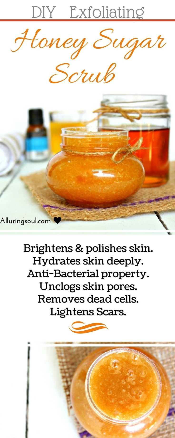 Best ideas about DIY Facial Scrubs For Acne
. Save or Pin DIY Exfoliating Honey Sugar Scrub For Clear Skin Now.