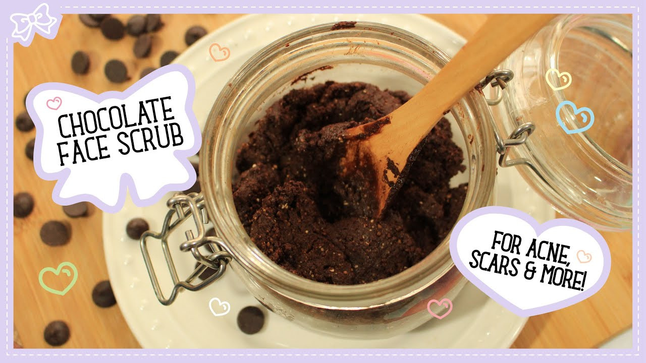 Best ideas about DIY Facial Scrubs For Acne
. Save or Pin DIY Chocolate Face Scrub for Acne Blackheads Eczema Now.