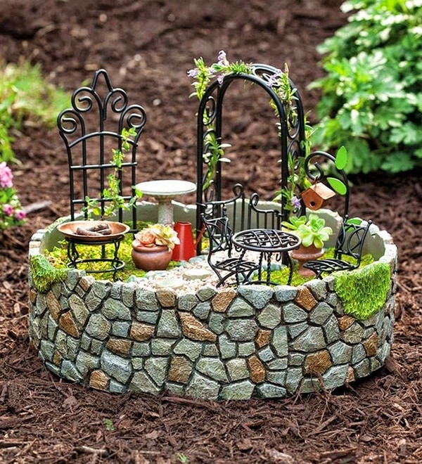 Best ideas about DIY Fairy Garden Furniture
. Save or Pin Fairy garden plans and decor ideas – create a magical backyard Now.