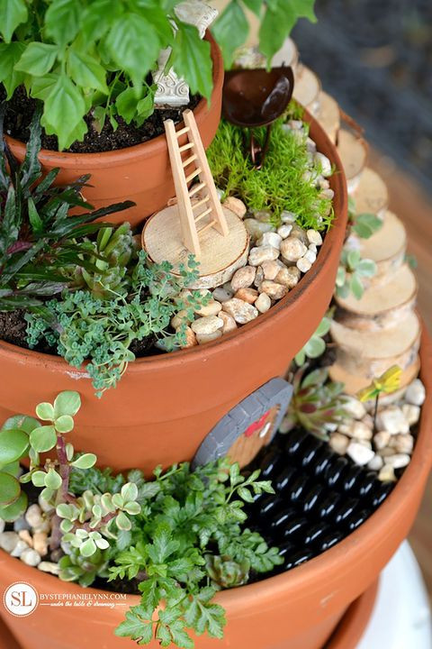 Best ideas about DIY Fairy Garden
. Save or Pin 19 DIY Fairy Garden Ideas How to Make a Miniature Fairy Now.