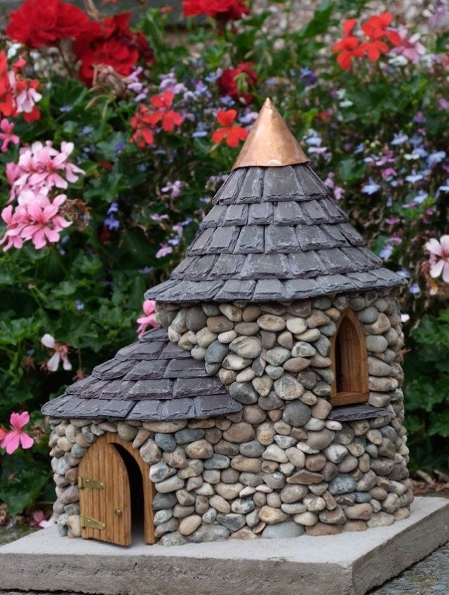 Best ideas about DIY Fairy House
. Save or Pin Awesome Miniature Stone Houses Now.