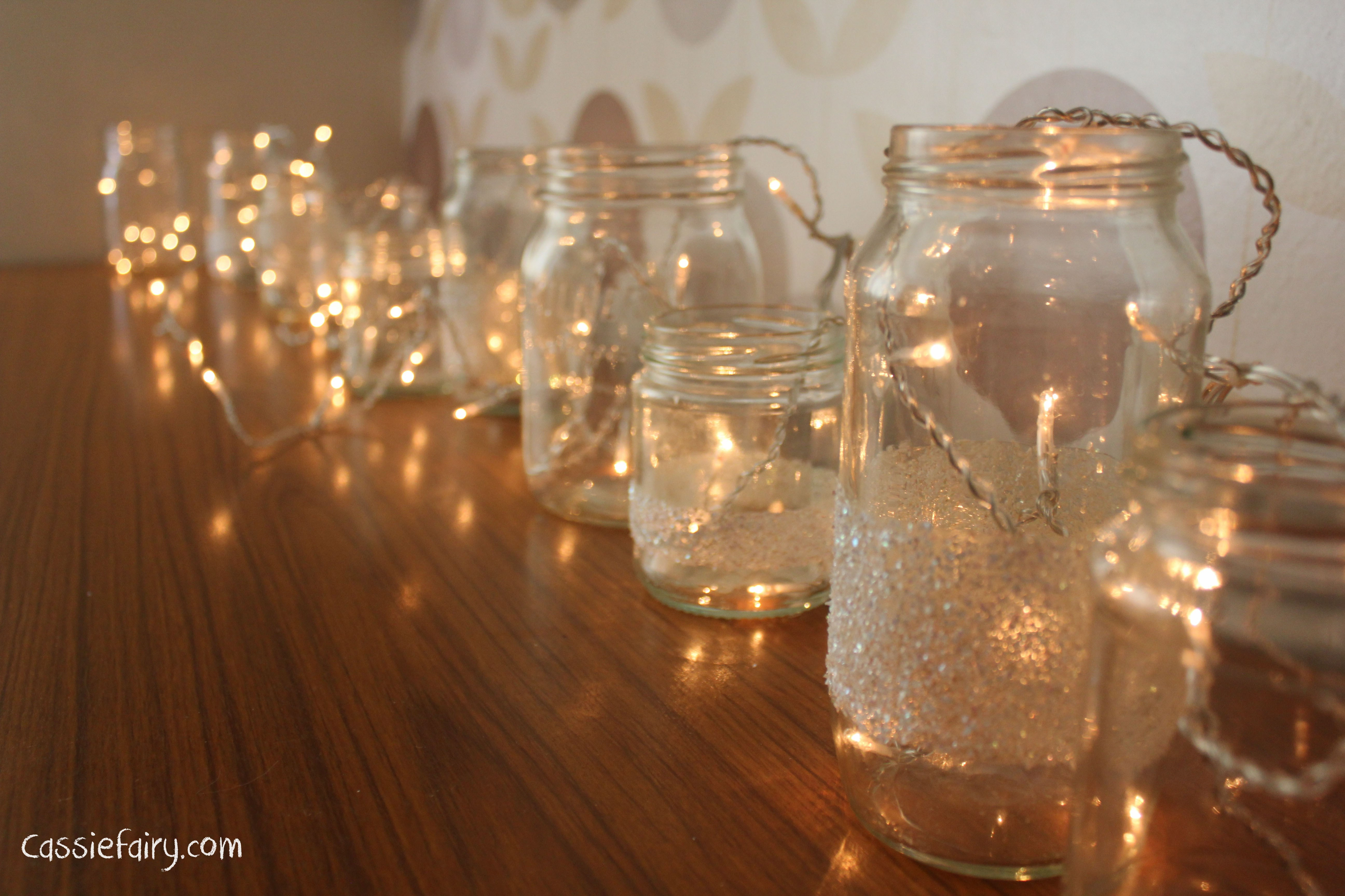 Best ideas about DIY Fairy Light
. Save or Pin DIY festive fairies in snow covered Kilner jars Now.