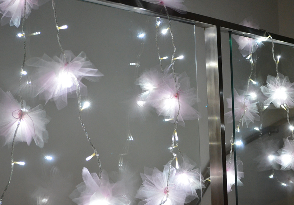 Best ideas about DIY Fairy Light
. Save or Pin DIY Tulle Flower Fairy Lights Now.