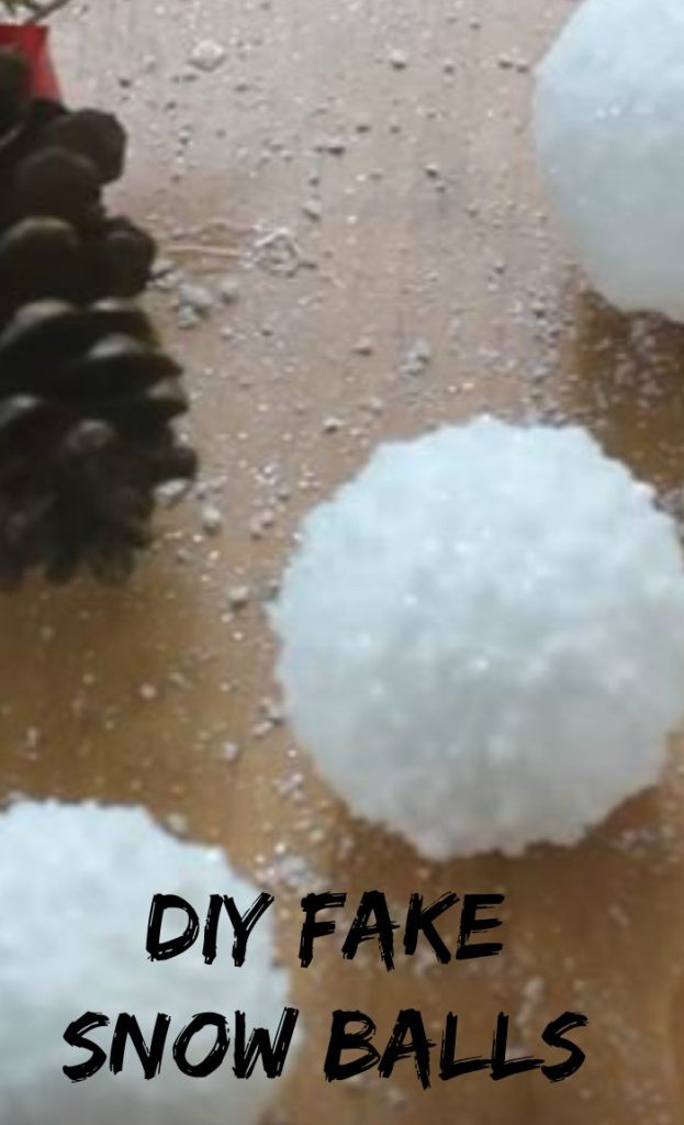 Best ideas about DIY Fake Snow
. Save or Pin DIY Fake Snow Balls At Home With My Honey Now.
