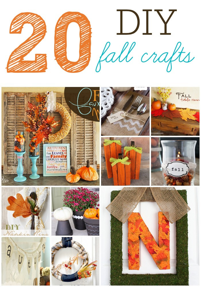 Best ideas about DIY Fall Craft
. Save or Pin 20 DIY Fall Craft Projects – Six Sisters Stuff Now.