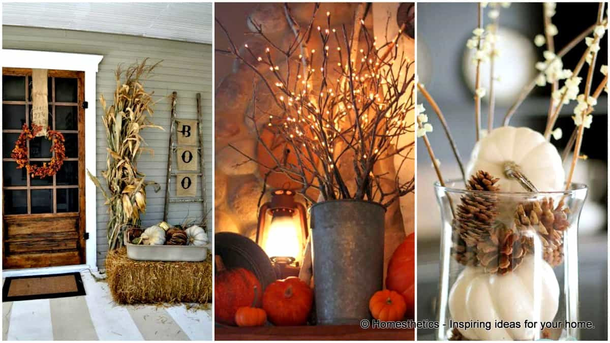 Best ideas about DIY Fall Decorations
. Save or Pin 30 Magical DIY Fall Decorations For Your Household Now.