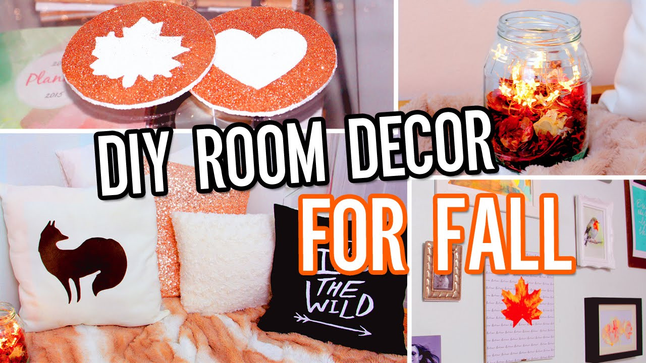 Best ideas about DIY Fall Room Decorations
. Save or Pin DIY Room Decor For Fall Make Your Room Cozy No Sew Now.